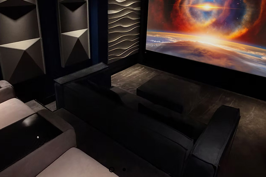 Custom AV Distribution Demo Room DLA-NZ900 JVC Projector