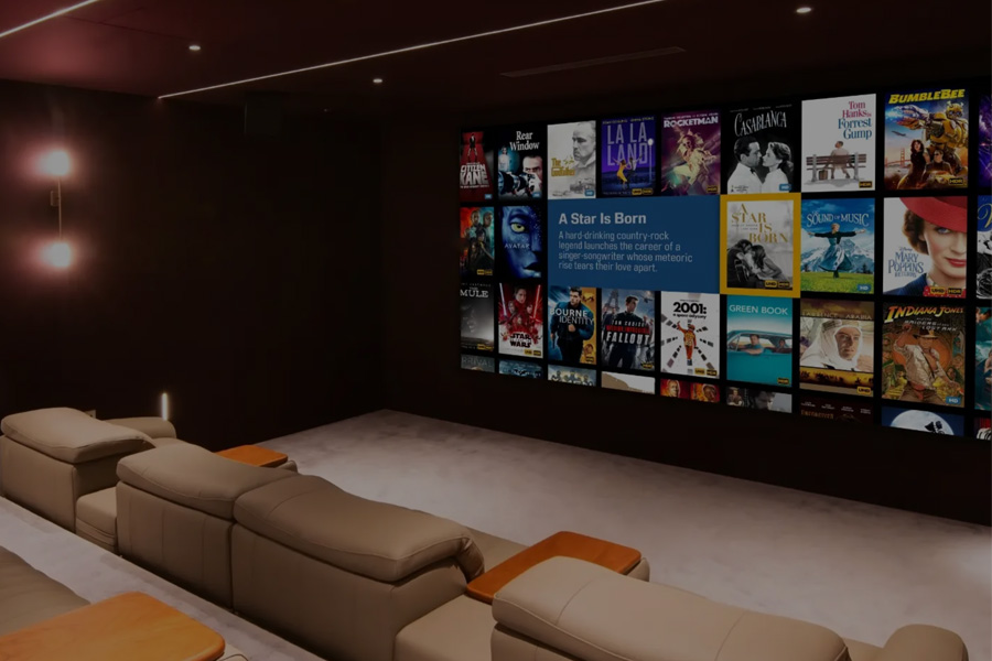 Cinemaworks Demo Room DLA-NZ800 JVC Projector
