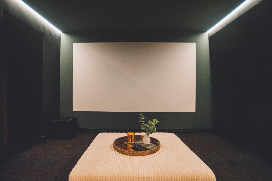 Wall of Sound Home Cinema Room
