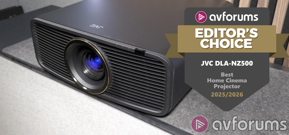 DLA-NZ500 AVForums wins Best Home Cinema Projector 2026