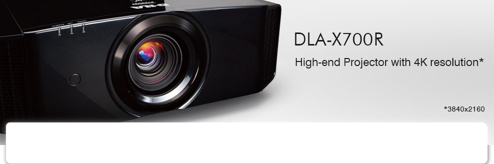 DLA-X700R High-end Projector with 4K resolution* *3840x2160