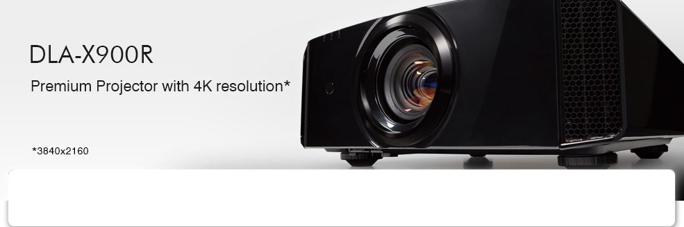 DLA-X900R Premium Projector with 4K resolution* *3840x2160