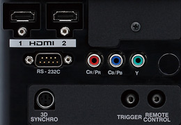 Terminals on the side (DLA-X3