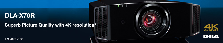 DLA-X7 Superb Picture Quality with 4K resolution *3840x2160