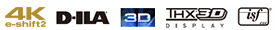 4K e-shift D-ILA 3D THX 3D DISPLAY isf