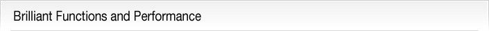 Brilliant Functions and Performance