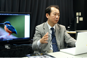 How does the development of a photographic monitor differ from that of a TV?