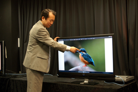 Given that you were concentrating on faithful colour reproduction for photographic images, wasn’t there any impact on video images?