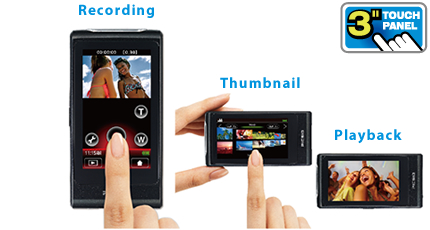 Touch the fun and show everyone