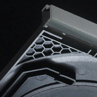 DVD Tray with Honeycomb-Shaped Ribs